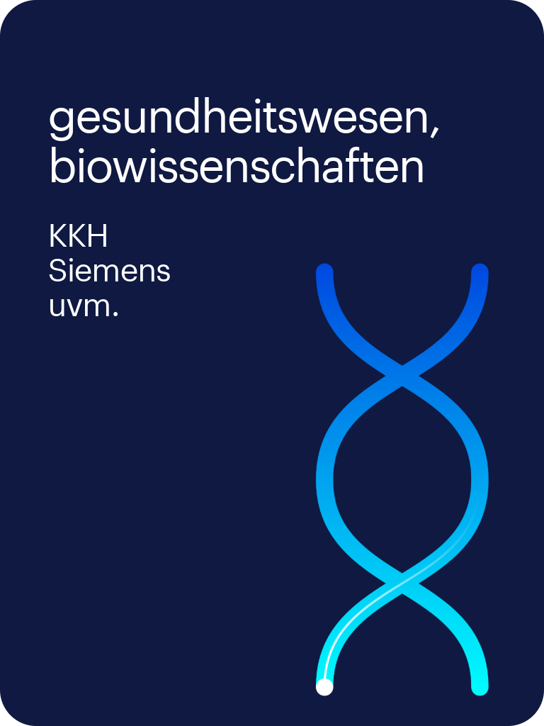 gesundheitswesen und biowissenschaften