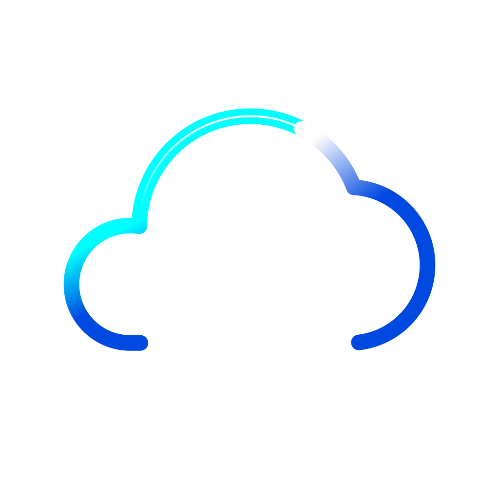 cloud with arrows illustration