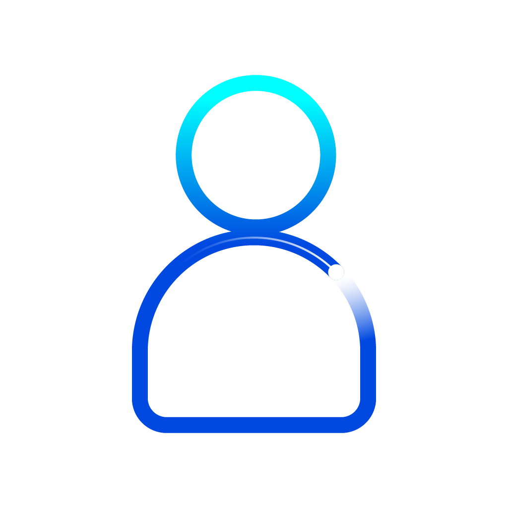 person with star illustration